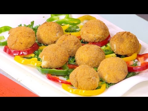 طريقة عمل كروكت البطاطس بالجبنة في الفرن