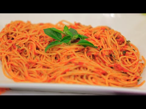 بالفيديو صوص أحمر بالثوم والكزبرة