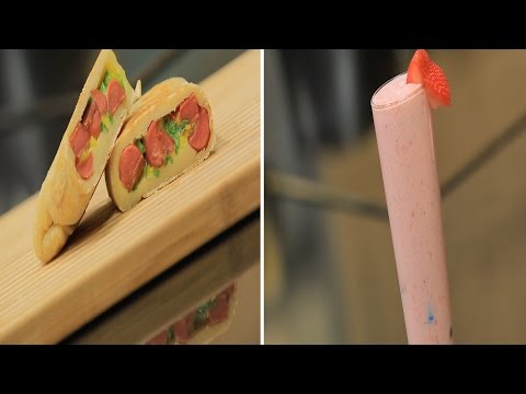 شاهد طريقة عمل سندوتش هوت دوغ بصوص برنيز