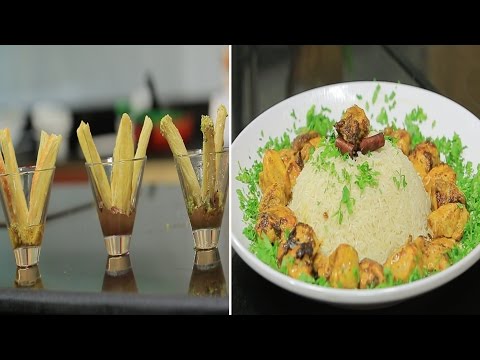 طريقة عمل مكعبات الدجاج بالزعفران