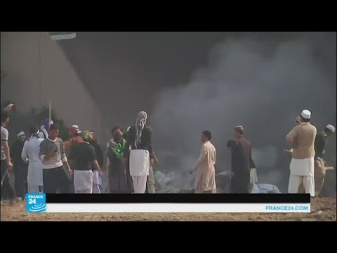 شاهد  الاحتجاجات في باكستان