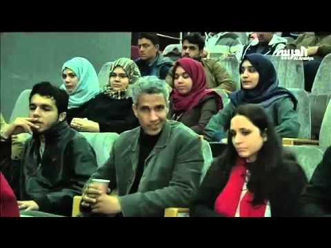 شاهد أهل غزة يستمتعون بعروض سينمائية