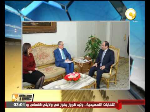 السيسي يبحث مع رئيس بنك الاستيراد والتصدير الأمريكي علاقات التعاون الاقتصادي