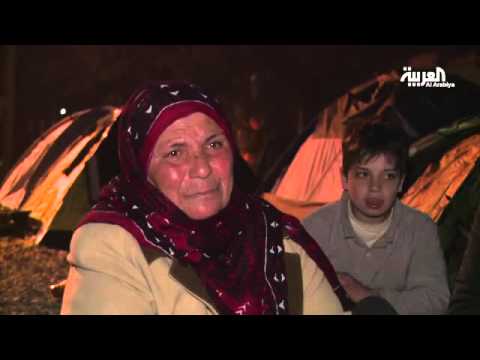 شاهد ليل اللاجئين في مقدونيا