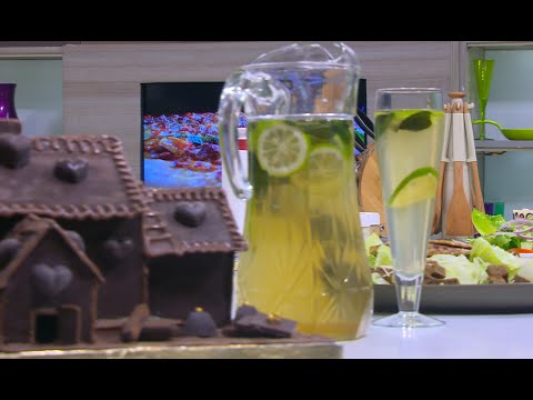 طريقة عمل مشروب الشاي الأخضر بالليمون