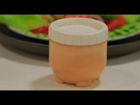 طريقة عمل صوص سلطة كريمي سهل