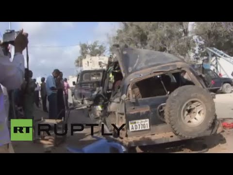 شاهد مقتل 3 ضباط شرطة إثر انفجار سيارة ملغومة
