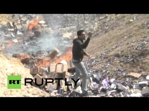 إحراق 15 طنًا من شوكولاتة سنيكرس الفاسدة