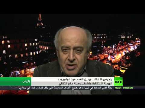 منذر ماخوس يؤكّد أن لا مكان للأسد بعد تشكيل هيئة الحكم الانتقالي