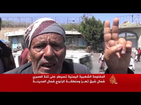 انتشار قوات الجيش في المناطق المحررة في تعز