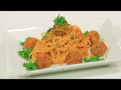 طريقة عمل مكرونة بكفتة الجمبري