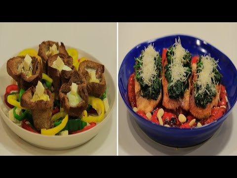 بالفيديو طريقة عمل ستيك سلمون بالسبانخ ووصفات أخرى