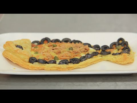 طريقة عمل بيتزا تونة بالباف بيستري