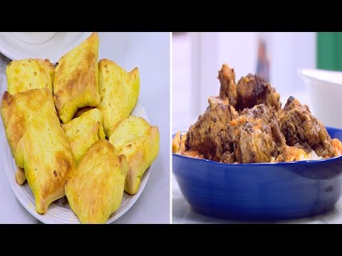 بالفيديو فتة دجاج بالفحم