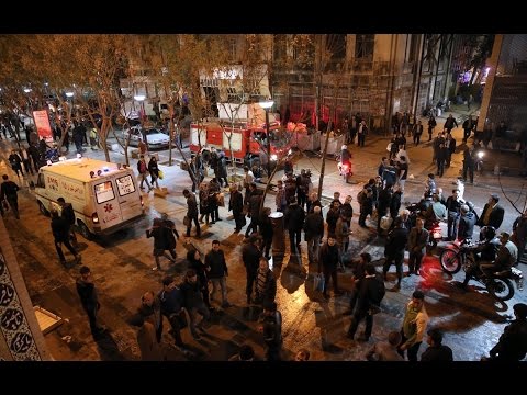 شاهد سقوط قتلى وآلاف الجرحى خلال احتفالات السنة الفارسية