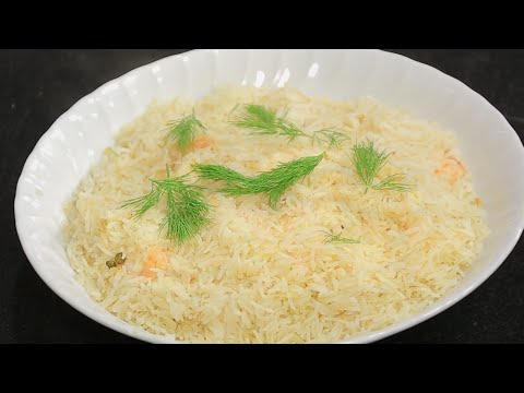 طريقة عمل أرز بالليمون المعصفر والجمبري