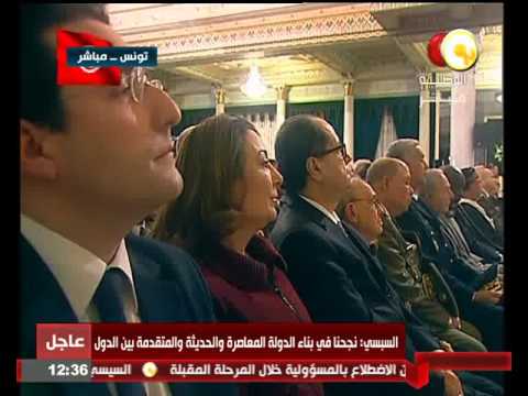 شاهد كلمة الرئيس التونسي الباجي قائد السبسي احتفالًا بذكرى الاستقلال