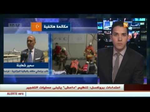 شاهد سمير شعابنة يؤكد أنَّ تفجيرات بروكسل لا تخدم الجالية الجزائرية