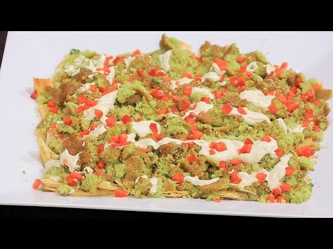 بالفيديو فتة طعمية باللبنة