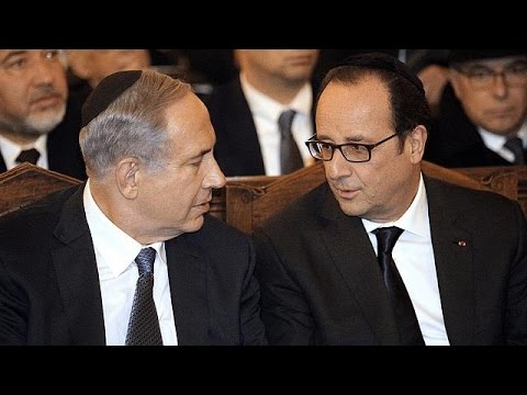 نتانياهو يلتقي الجالية اليهودية في باريس