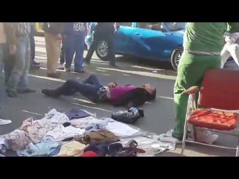 شاهد مشاجره عنيفه جدًا في وسط البلد