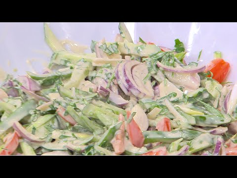 طريقة عمل سلطة بصل بالطحينة