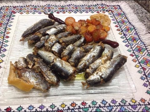 تحضير السردين المعلب في المنزل