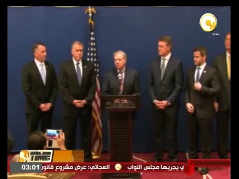 شاهد رئيس وفد الكونجرس يعلن أن السيسي هو الرجل المناسب لقيادة مصر