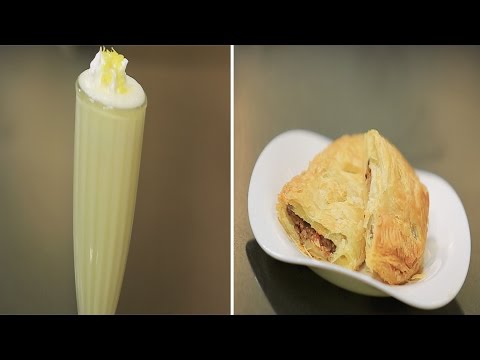 شاهد طريقة عمل باتية البرغر  جرانيتا البرتقال الكريمي