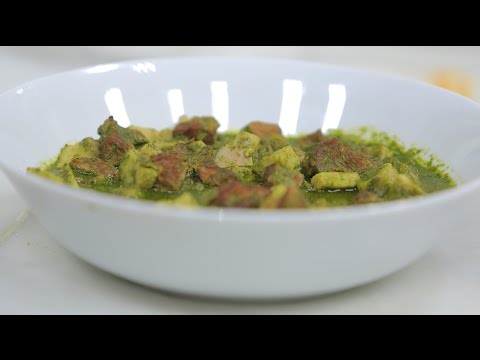 شاهد طريقة عمل القلقاس باللحمة