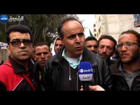 شاهد الأساتذة يدخلون في اضراب عن الطعام