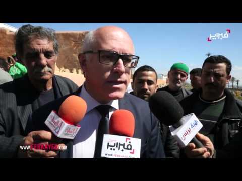 شاهد تعزية قنصل بلجيكا عائلة لبنى الفقيري