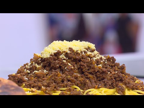 طريقة عمل مكرونة باللحمة المفرومة