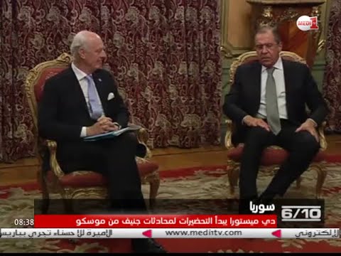 شاهد دي ميستورا يبدأ التحضيرات لمحادثات جنيف
