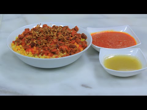 طريقة عمل الكشري بالسجق