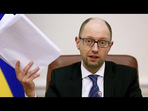 رئيس الوزراء الأوكراني أرسيني ياتسينوك يعلن استقالته