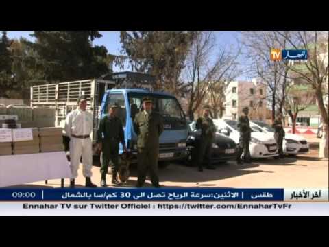 شاهد الدرك الوطني يطلق مخططا لآلة مغنية على طول الحدود الغربية