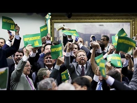 بالفيديو لجنة برلمانية في البرازيل توصي بتنحية ديلما روسيف