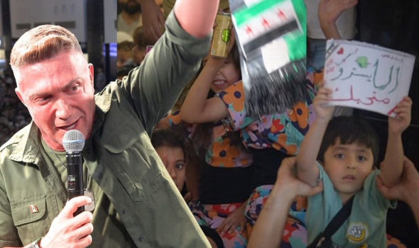 وسط استقبال جماهيري حاشد وأجواء غير مسبوقة المايسترو اللبناني يُطلق مشروبه الجديد في دمشق وسط استقبال جماهيري حاشد وأجواء غير مسبوقة المايسترو اللبناني يُطلق مشروبه الجديد في دمشق